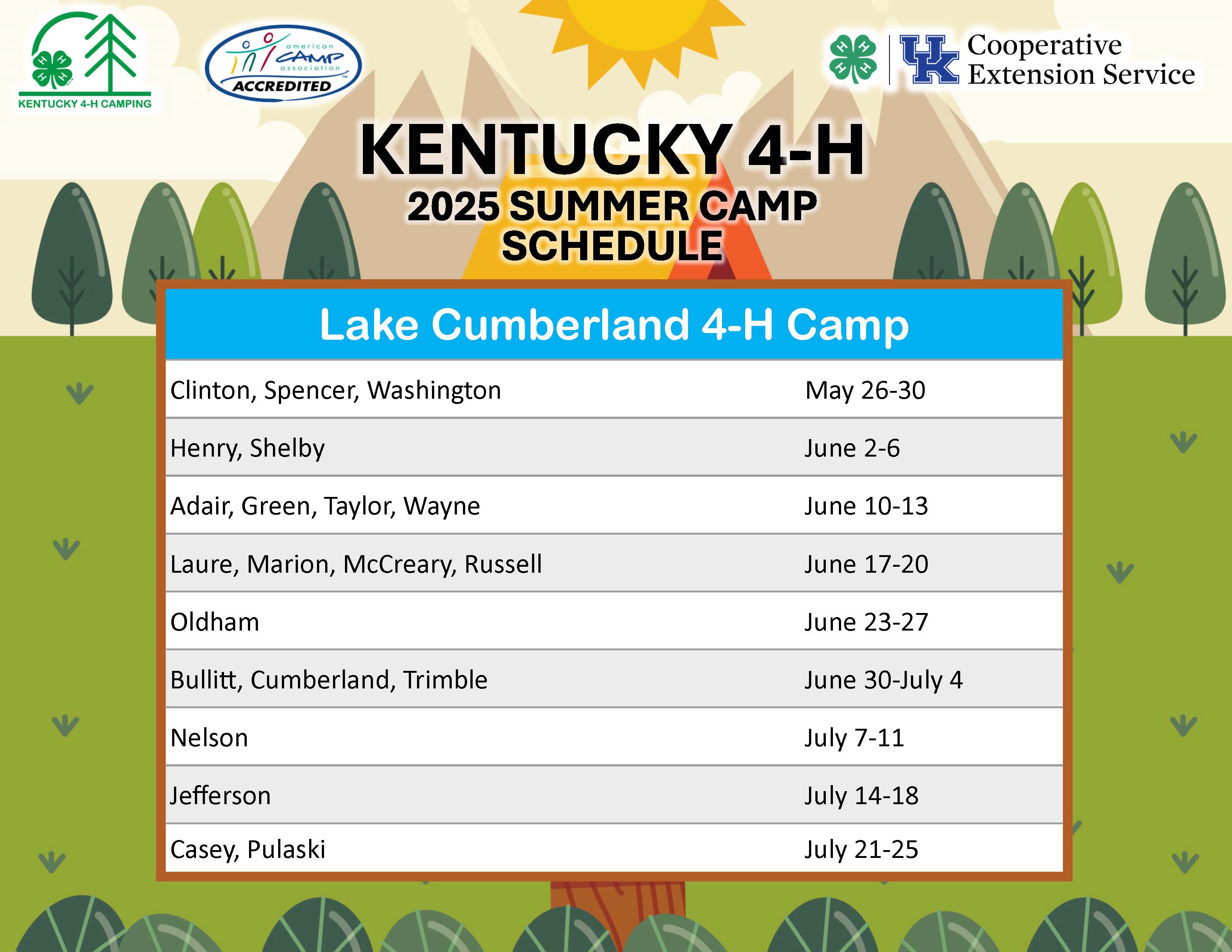 4-H CAMP FLYER 